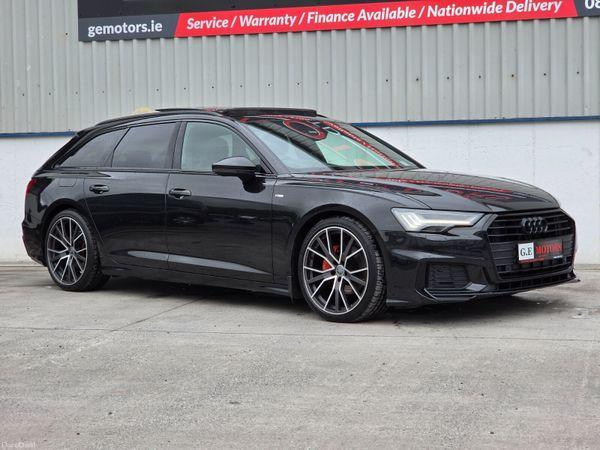 AUDI A6 S-LINE 2.0 BLACK EDT AVANT PANORAMIC SUNROOF - rear view
