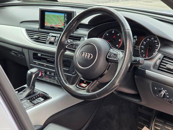 161 AUDI A6 S LINE AUTO BLACK ED × MAXTON PACK - interior view