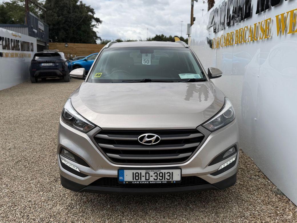 2018 Hyundai Tucson - rear view