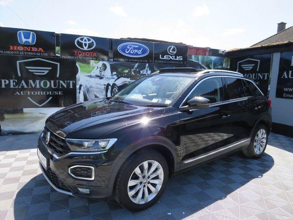 Volkswagen T-Roc 2018 5DR SPORT IN BLACK - exterior view
