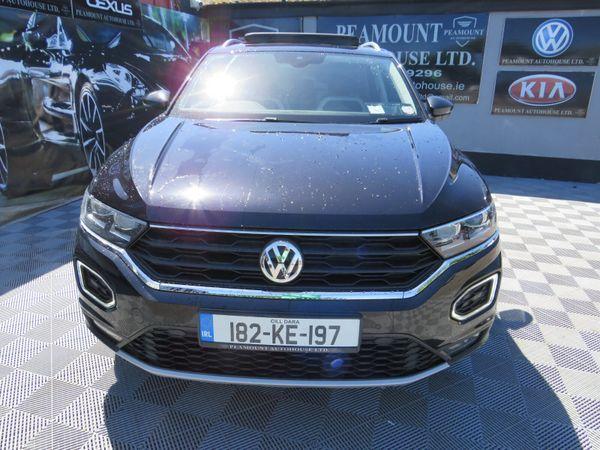 Volkswagen T-Roc 2018 5DR SPORT IN BLACK - photo 2
